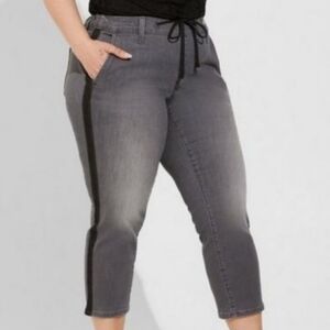 Torrid Feel The Fit Black Charcoal Pull On Jogger Pants NEW Plus Size